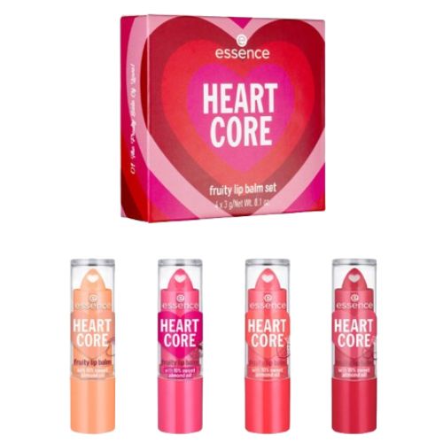 Essence Heart Core Fruity Lip Balm Set | Loolia Closet