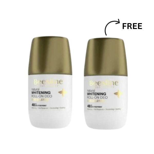 2x Whitening Roll-On Deodorant 48H at 50% OFF