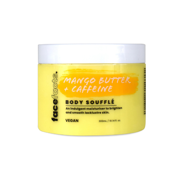 Face Facts Mango Butter & Caffeine Body Souffle | Loolia Closet