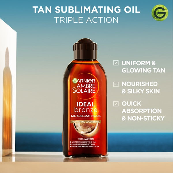 Garnier - Ambre Solaire Ideal Bronze Tan Sublimating Oil (200mL)