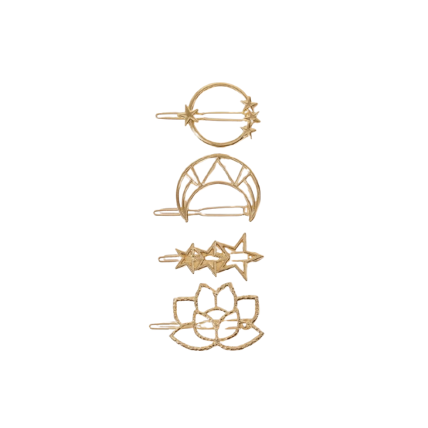 Loolia Closet Gift From Loolia Closet: Hair Clip Golden Colored | Loolia Closet