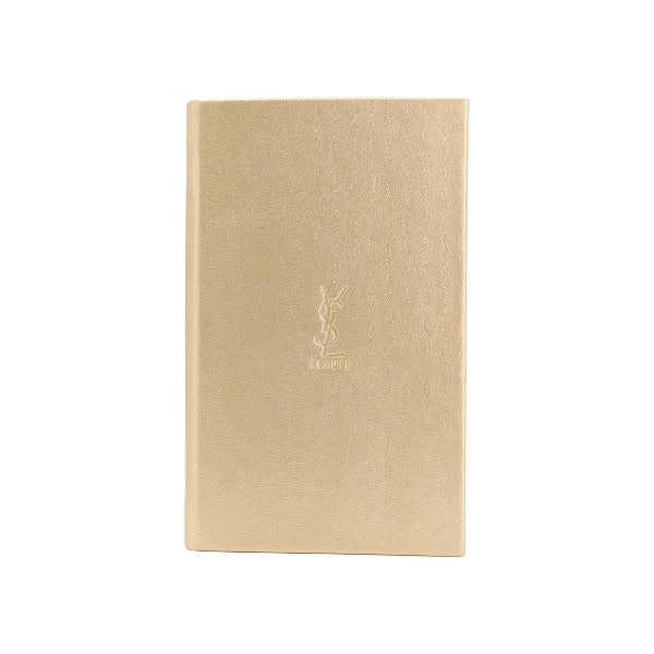 Gift from YSL: Gold notebook