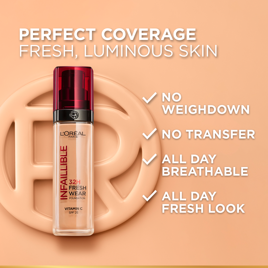 Infaillible Liquid Foundation - Benefits
