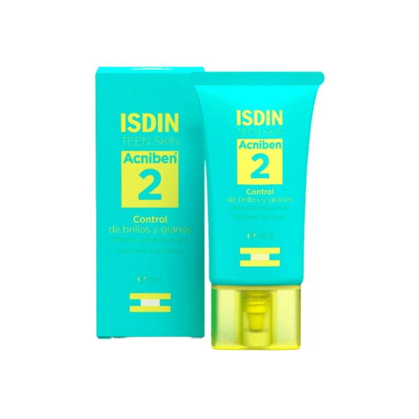 ISDIN Acniben Teen Skin Gel Cream | Shine And Pimples Control | Loolia Closet