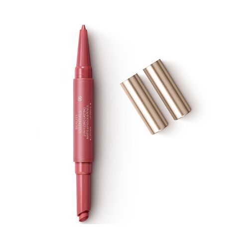 Kiko Milano Beauty Essentials 2-In-1 Long Lasting Matte Lipstick & Pencil - 05 Revitalizing Cherry