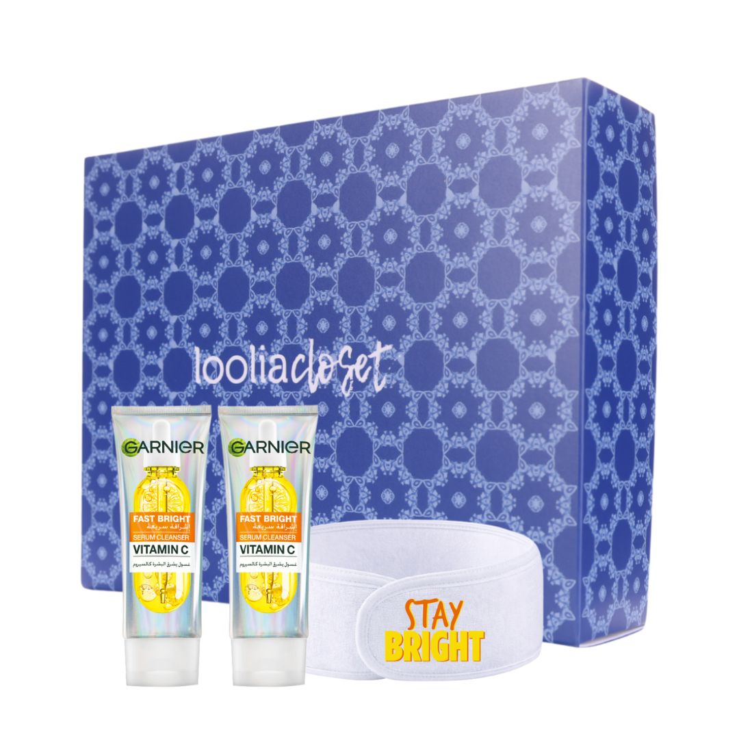 2x Fast Bright Serum Cleanser 100 ML + FREE Headband