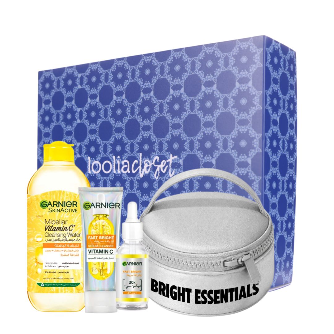Fast Bright Micellar Water 400 ML + Serum Cleanser 100 ML + Vitamin C Day Serum 30 ML + FREE Silver Pouch At 10% OFF