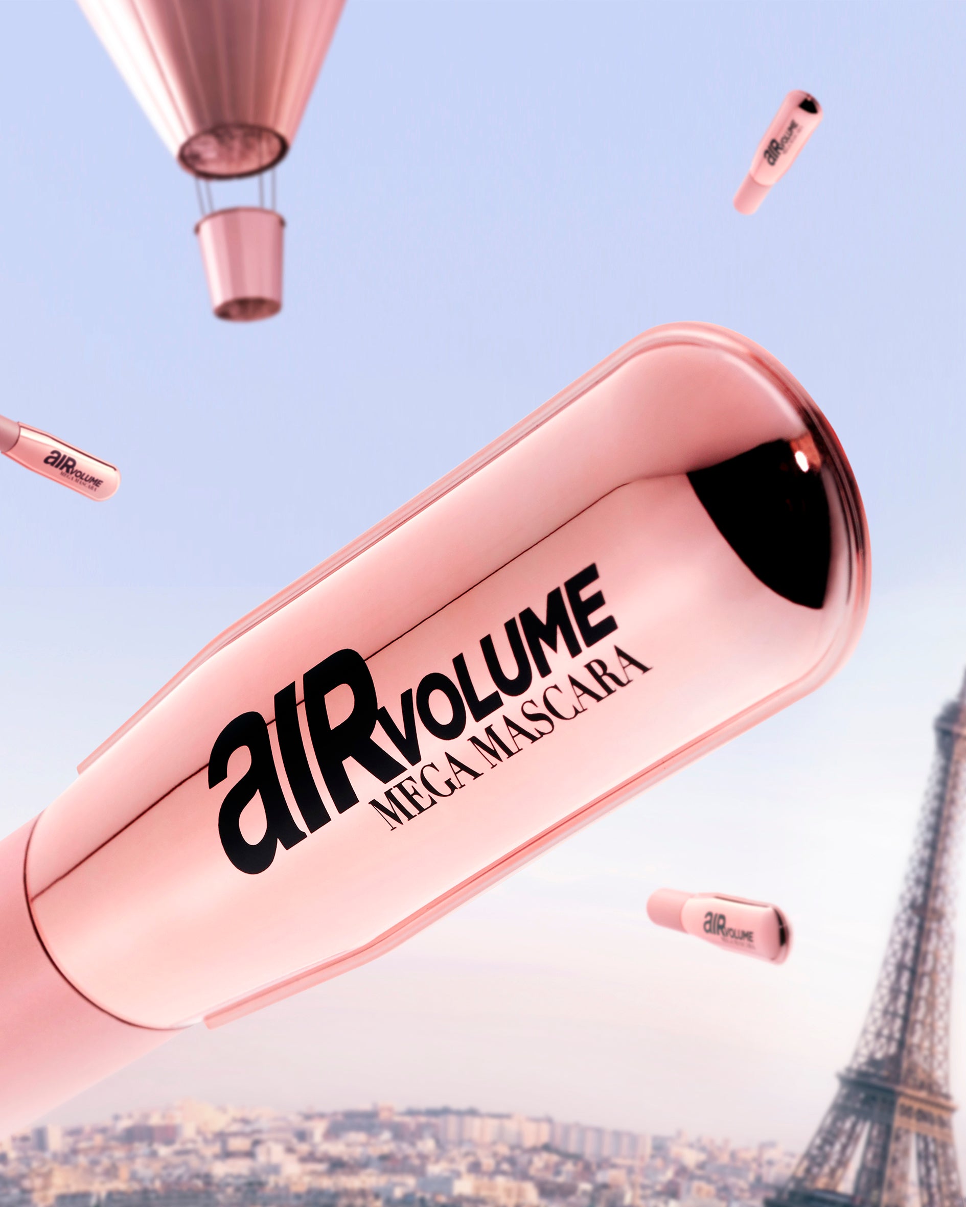 L'Oreal Paris - Air Volume Mega Mascara Washable, Air Whipped Formula Lasting Up To 24H- Lightweight