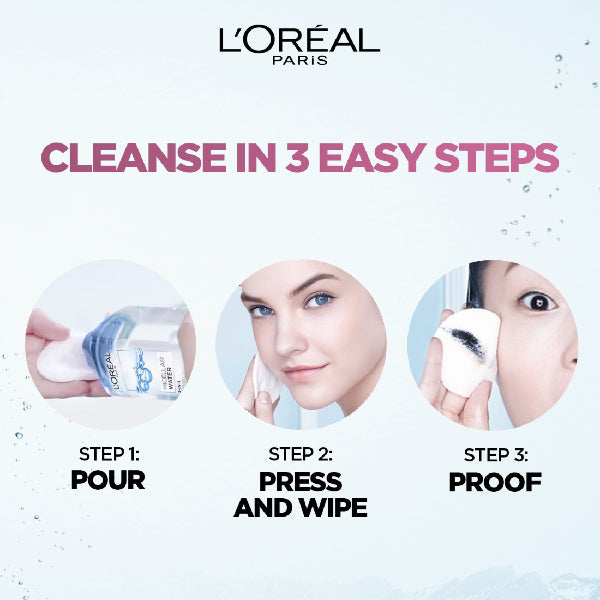 3-in-1 Refreshing Micellar Water, deep cleansing moisturize micellar for dry to normal skin - How to Use