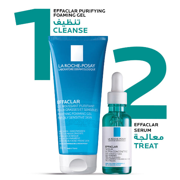 La Roche-Posay Effaclar Acne Serum with Salicylic Acid and Niacinamide for Oily and Acne Prone Skin
