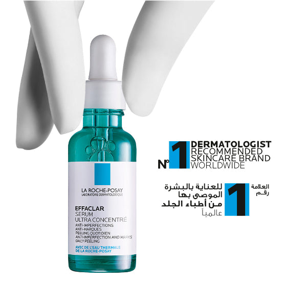 La Roche-Posay Effaclar Acne Serum with Salicylic Acid and Niacinamide for Oily and Acne Prone Skin