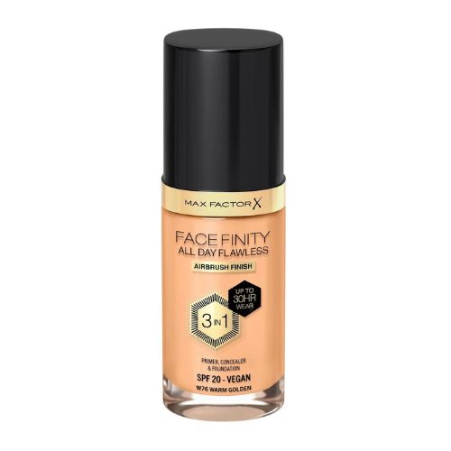 Max Factor FaceFinity 3in1 All Day Flawless Foundation - W76 Warm Golden
