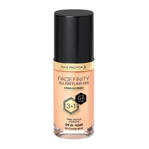 Max Factor Facefinity All Day Flawless Foundation - W33 Crystal Beige 
