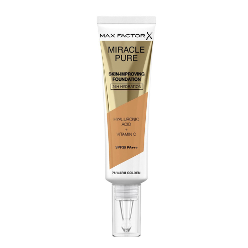 Max Factor Miracle Pure Foundation - Warm Golden W76