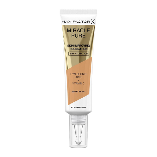 Max Factor Miracle Pure Foundation - Warm Sand W70