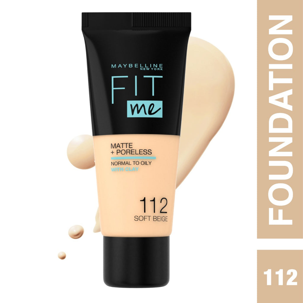 Maybelline New York - Maybelline Fit Me Matte + Poreless Liquid Foundation Ideal For Normal To Oily Skin