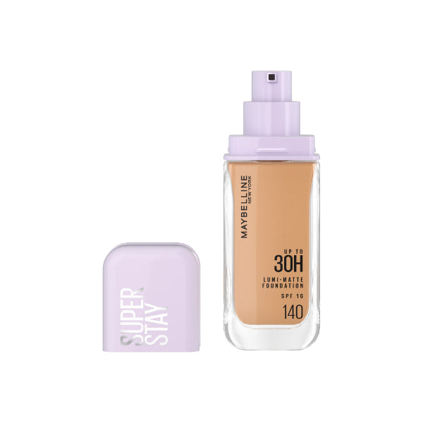 Maybelline New York - Super Stay Lumi-Matte, Light As Air Foundation - 30H Longwear - 140