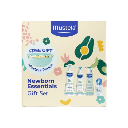 Newborn Essentials Pastel Gift Set