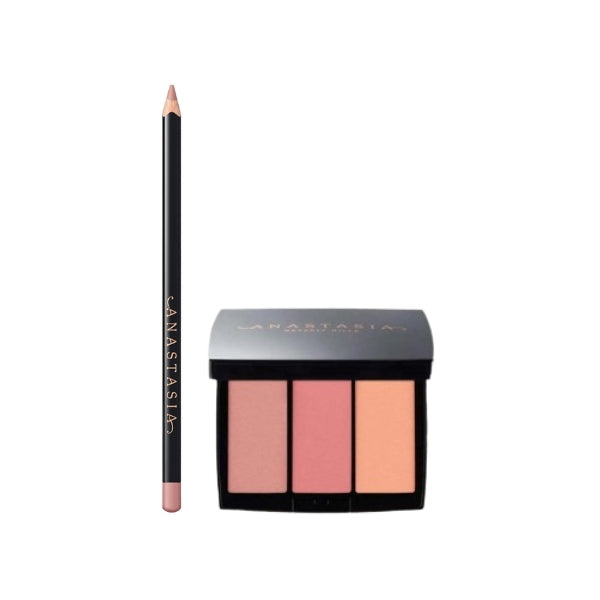 Blush Trio + Lip Liner At 30% OFF