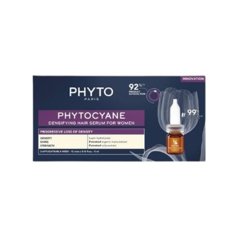 Phyto Phytocyane Progressive Anti-Hair Loss Treatment For Women | Loolia Closet