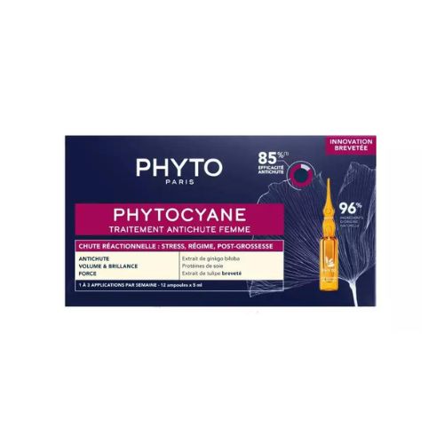 Phyto Phytocyane Reactional Anti-Hair Loss Treatment For Women | Loolia Closet