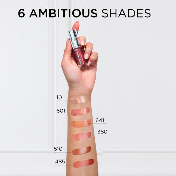 Plump Ambition Hyaluron Lip Oil, 24HR Hydration and Volumizing Shine