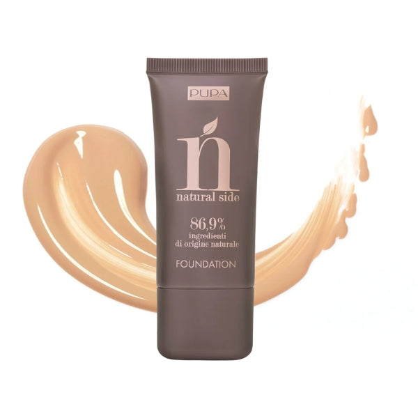Pupa Natural Side - Foundation 010 Porcelain