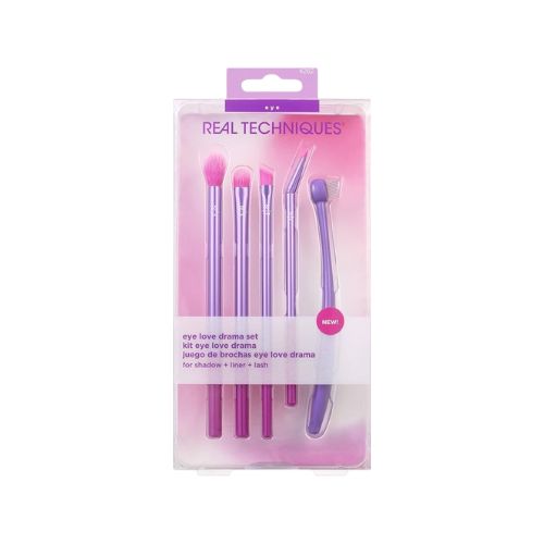 Real Techniques Eye Love Drama Brush Kit x 5 | Loolia Closet