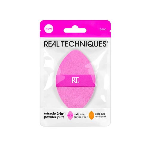 Real Techniques Miracle 2-in-1 Powder Puff | Loolia Closet