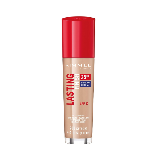 Rimmel Lasting Finish 25 Hour Foundation Soft Beige 200