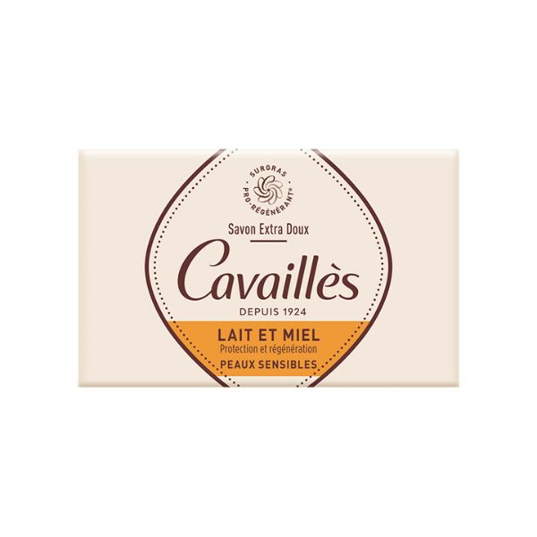 Rogé Cavaillès Savon Surgras Extra Doux  - Lait et Miel