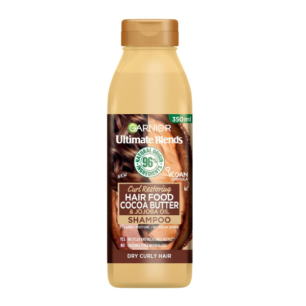 Garnier Ultra Doux Cocoa Butter Hair Food Shampoo | Loolia Closet