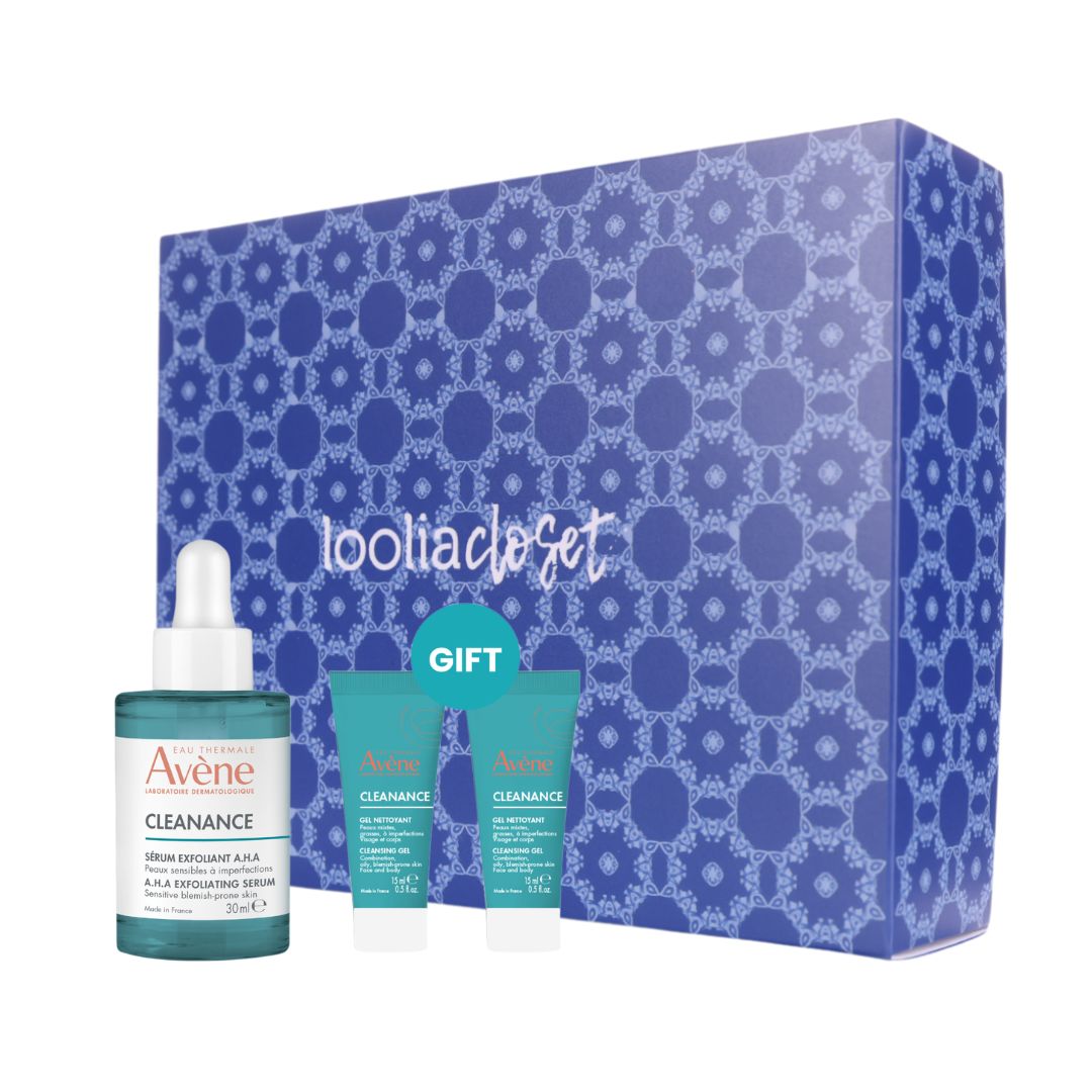 Cleanance AHA Exfoliating Serum 30 ML + 2x FREE Cleanance Cleansing Gel 15 ML