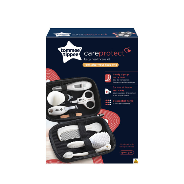 Baby Healthcare and Grooming Kit, 9x Essential Newborn Care Items