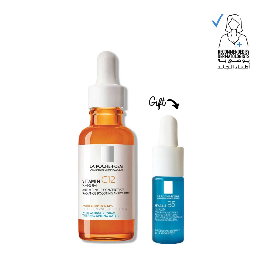Pure Vitamin C12 Serum 30 ML + Hyalu B5 mini Serum 10 ML