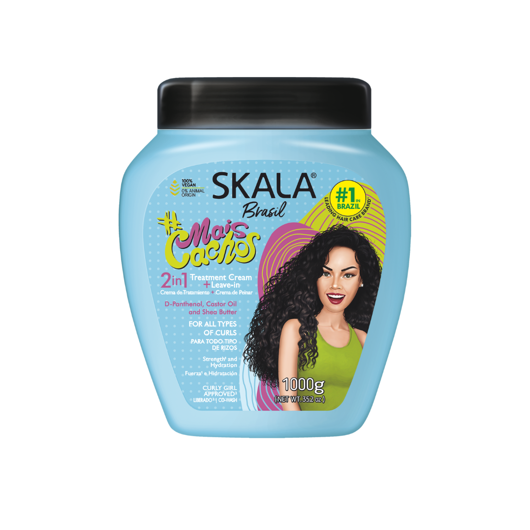 Skala 2-in-1 - More Curls Mais Cachos hair mask and combing cream