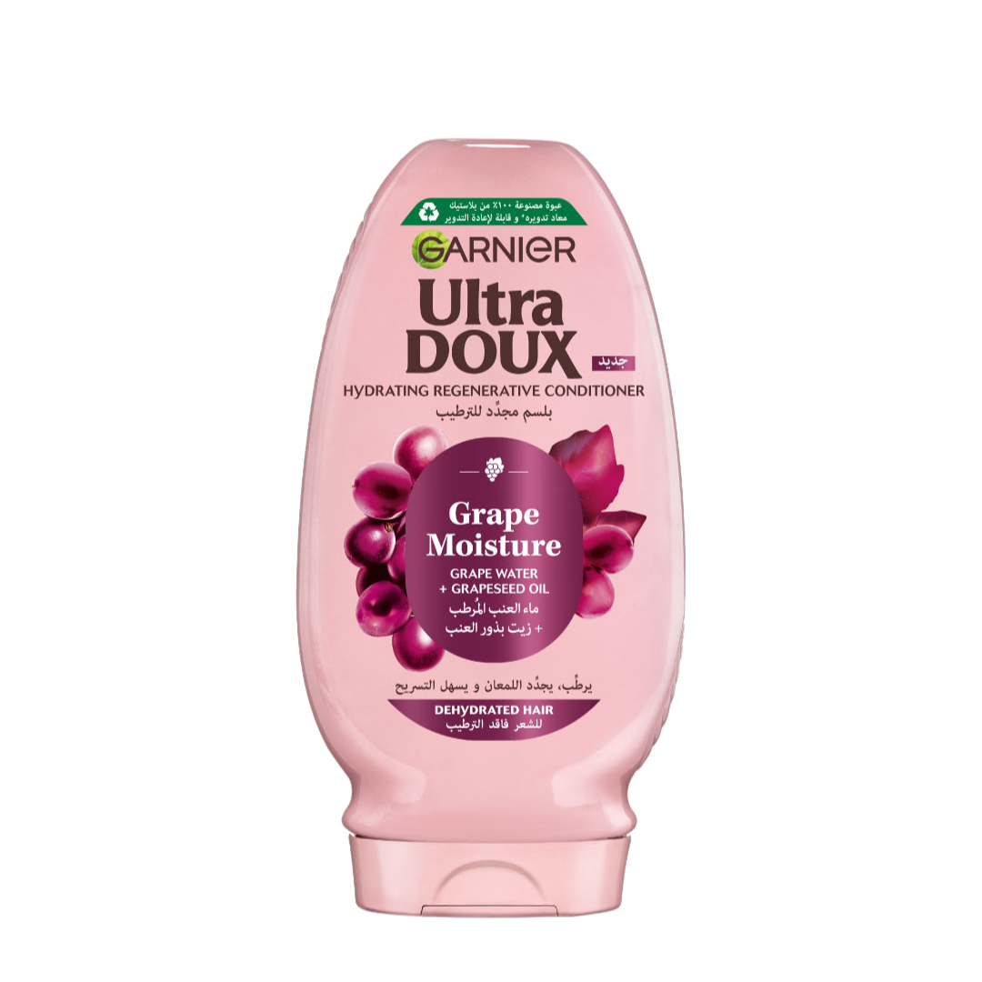 Ultra Doux Grape Moisture , Hydration Regenerative Conditioner For Dehydrated Hair 