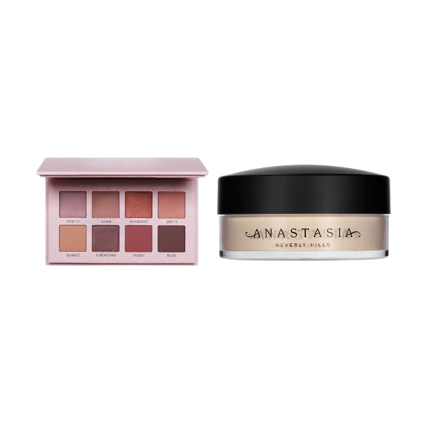 Vanilla Loose Setting Powder + Glam To Go Mini Palette At 30% OFF