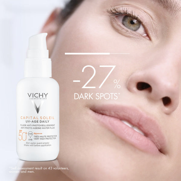 Vichy - Capital Soleil UV - Age Anti Ageing Sunscreen SPF 50+ with Niacinamide