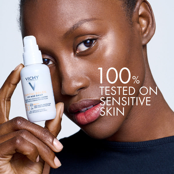 Vichy - Capital Soleil UV - Age Anti Ageing Sunscreen SPF 50+ with Niacinamide