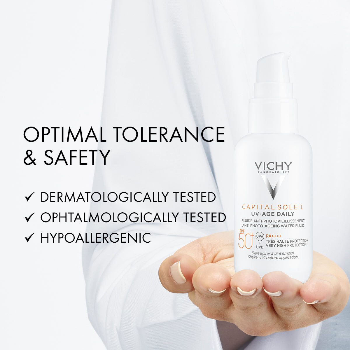 Vichy - Capital Soleil UV - Age Anti Ageing Sunscreen SPF 50+ with Niacinamide