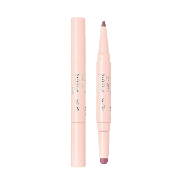 Pupa Vamp! Creamy Duo Unconventional Contouring Lip Pencil & Bright Lipstick | Loolia Closet