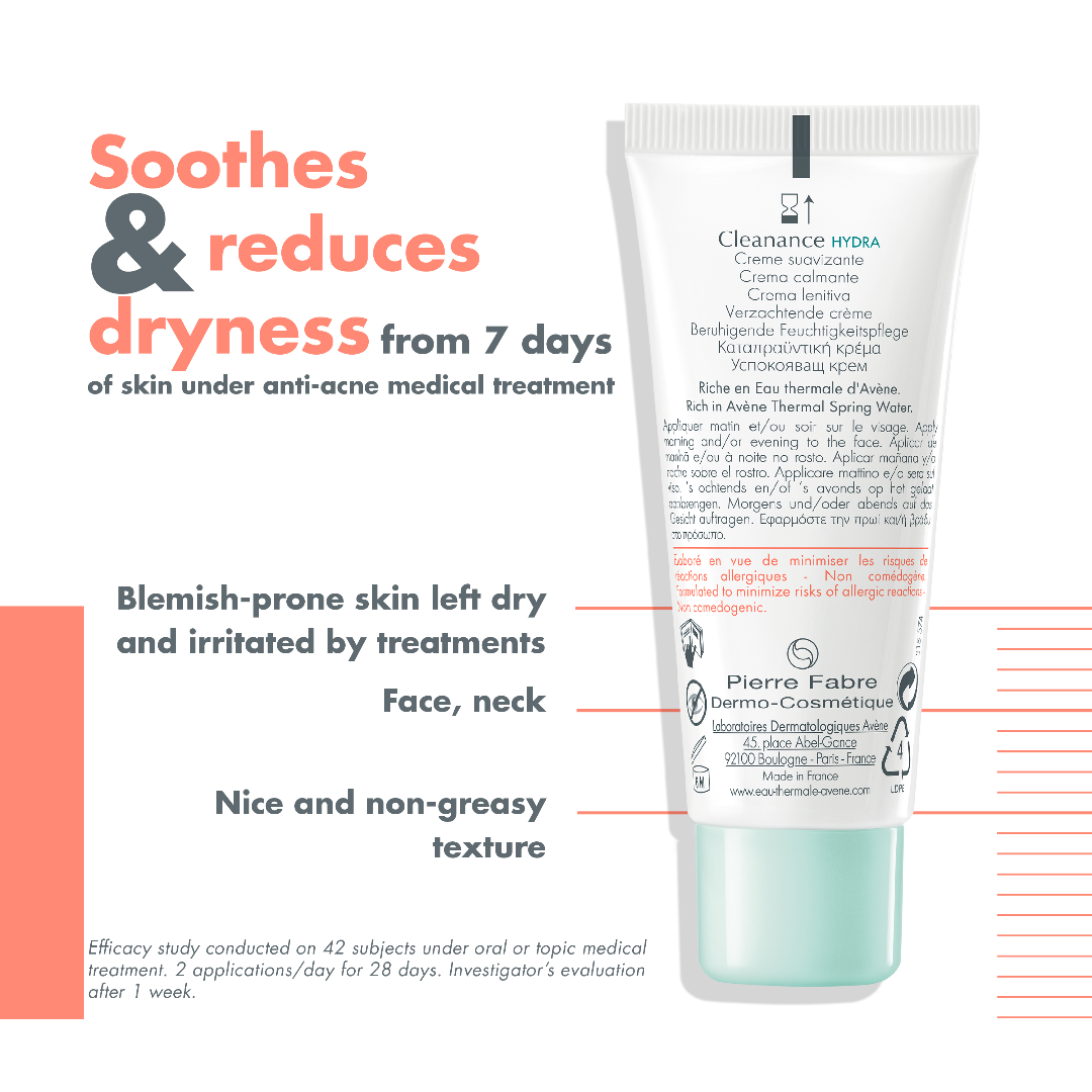 Avène Cleanance Hydra Soothing Cream Benefits