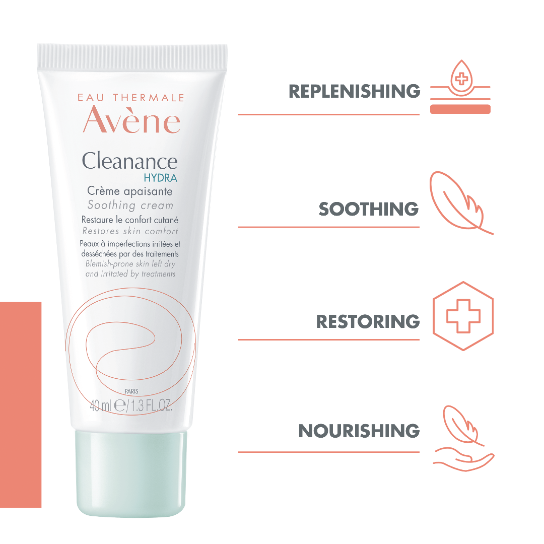 Avène Cleanance Hydra Soothing Cream Benefits