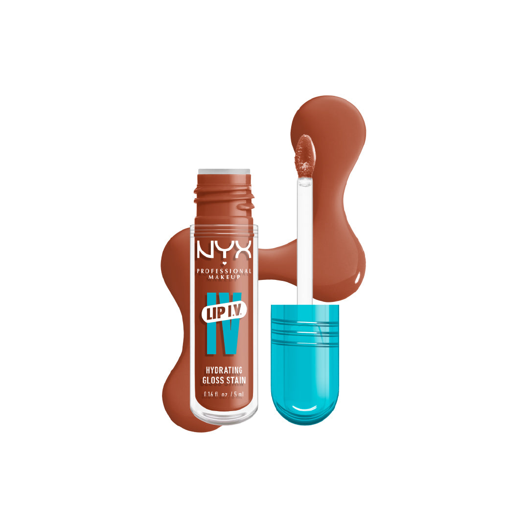 Lip IV Hydrating Gloss Stain, Lip Gloss, Up to 12HR Hydration