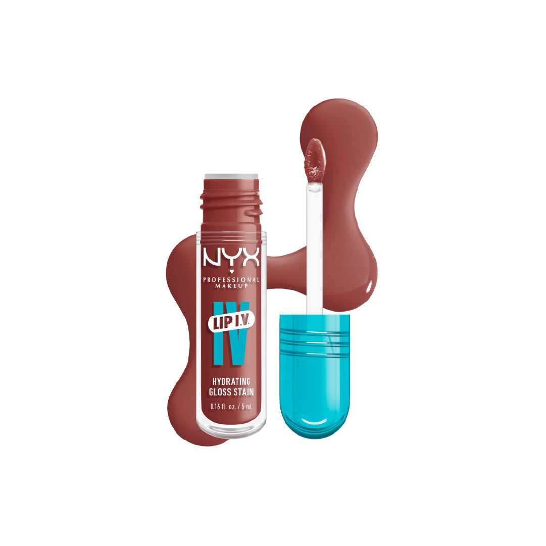 Lip IV Hydrating Gloss Stain, Lip Gloss, Up to 12HR Hydration