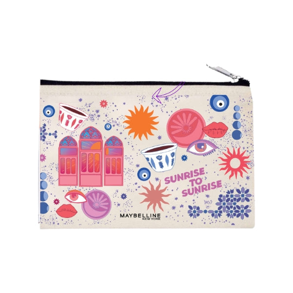 Maybelline New York Gift from Maybelline: Sunrise to Sunrise Pouch | Loolia Closet