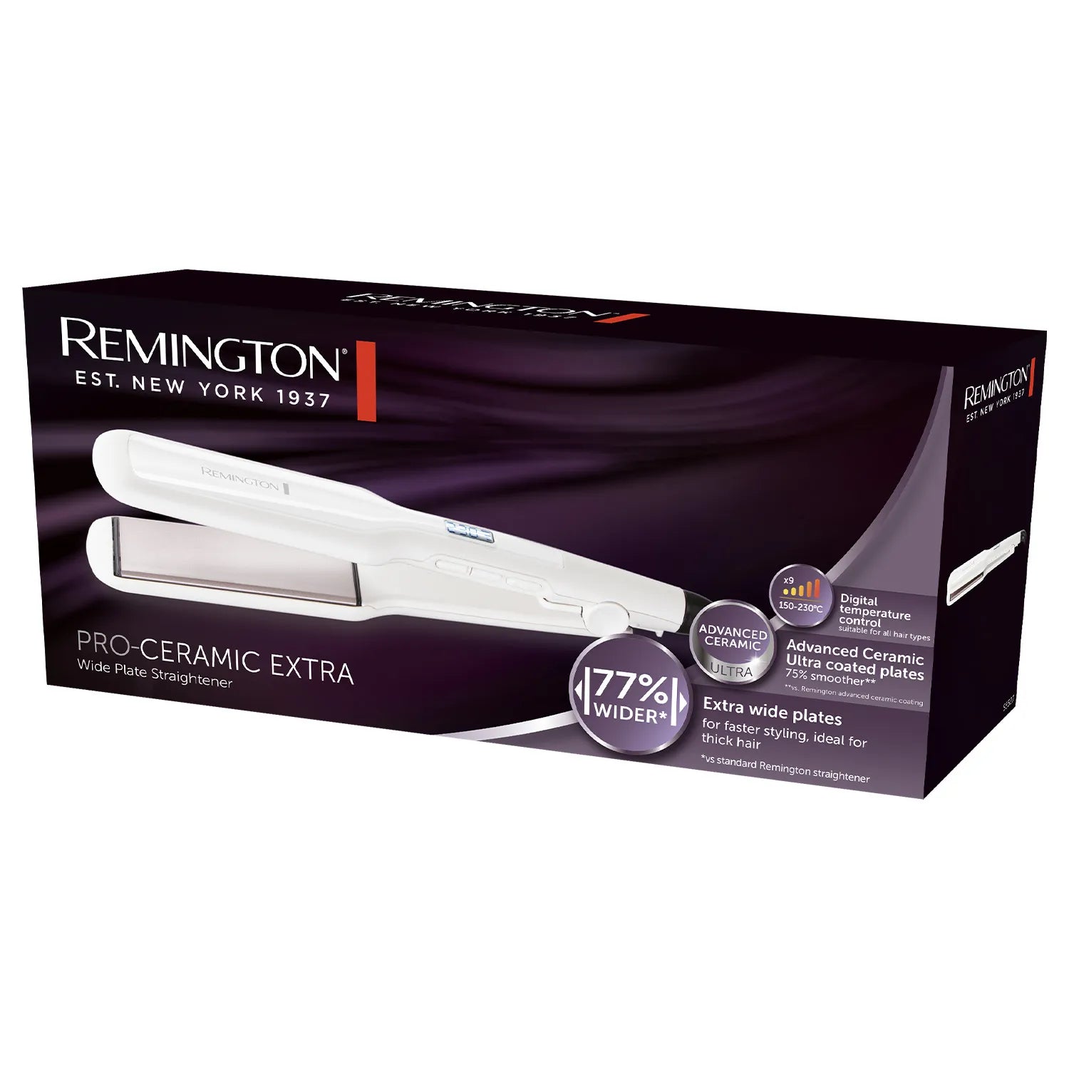 Pro-Ceramic Extra Wide Plate Hair Straightener