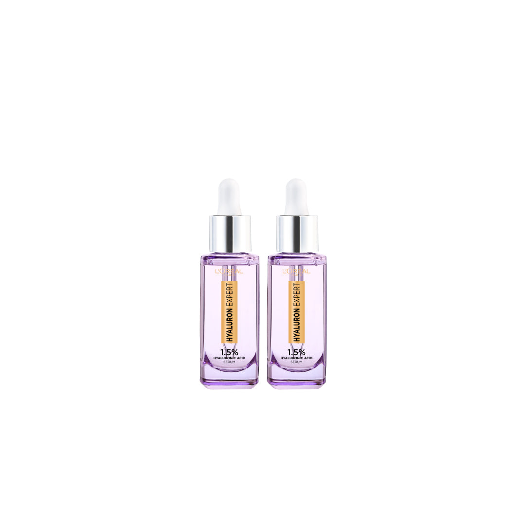 2x Hyaluron Expert Moisturiser with 1.5% Hyaluronic Acid 30ML At 25% OFF