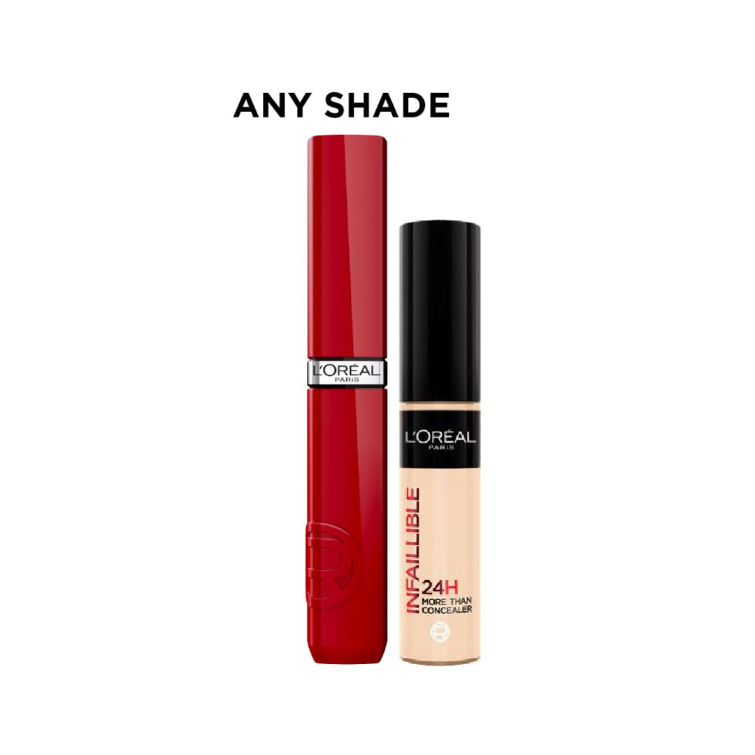 Laque Resistance + Infaillible Concealer At 20% OFF